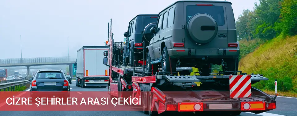 Cizre İlçemi Şehirler Arası Çekici